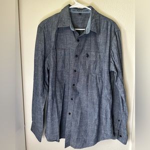 U.S. Polo Assn. - Casual Dark Blue Button Down